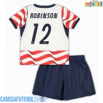 Camisa de time de futebol Estados Unidos Miles Robinson #12 Replicas 1º Equipamento Infantil Mundo 2026 Manga Curta (+ Calças curtas)